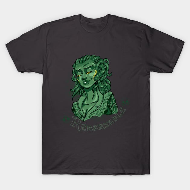 Remarkable Vraska, Green T-Shirt by EverTomorrow